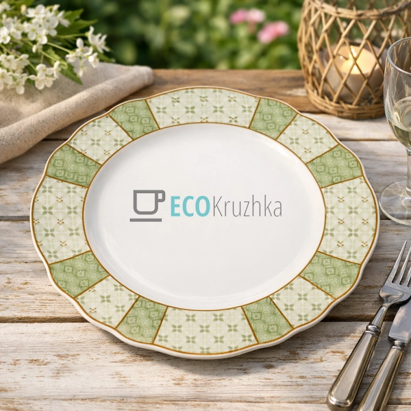 Фарфорова тарілка D20.5 Wisteria Garden (498-334)