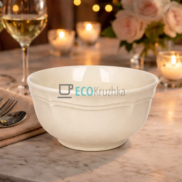 Порцелянова піала 800 мл Provence Beige (159-008)