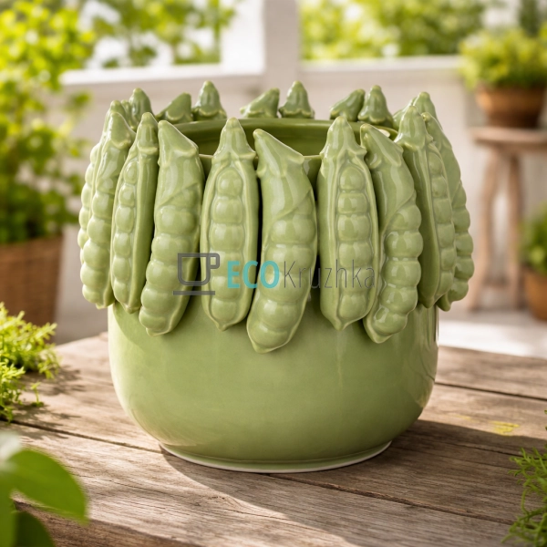 Керамічна ваза Peas 20 х 20 х 17 см (998-018)