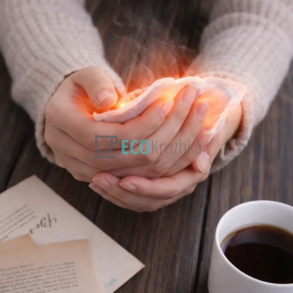 Грілка для рук хімічна, тепло до 8 годин (JU-6655) Грілка для рук хімічна, тепло до 8 годин (JU-6655)