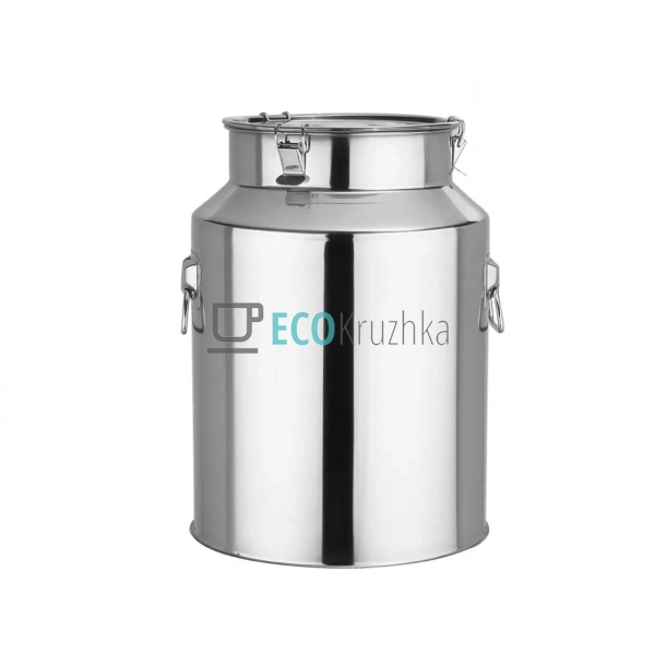 Бідон харчовий з нержавіючої сталі 20 л (APL2213) Бідон харчовий з нержавіючої сталі 20 л (APL2213)