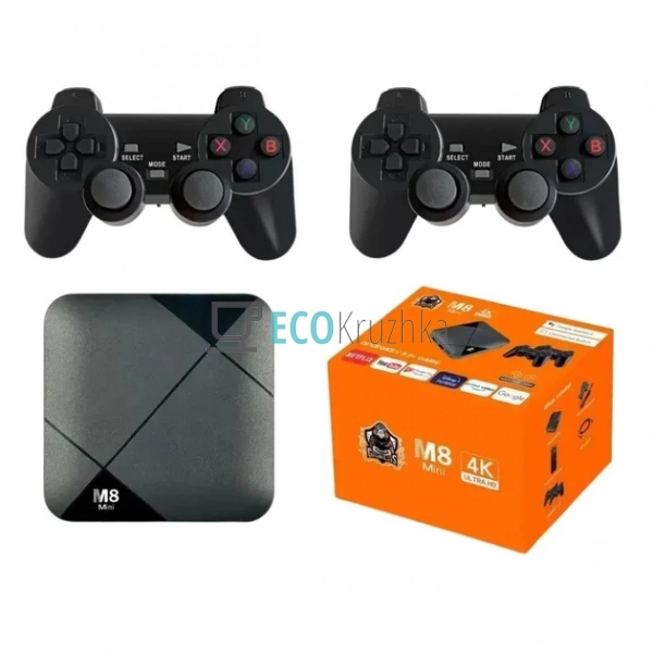 Ігрова приставка M8 mini 4K Android TV з вбудованим емул ... Ігрова приставка M8 mini 4K Android TV з вбудованим емул ...