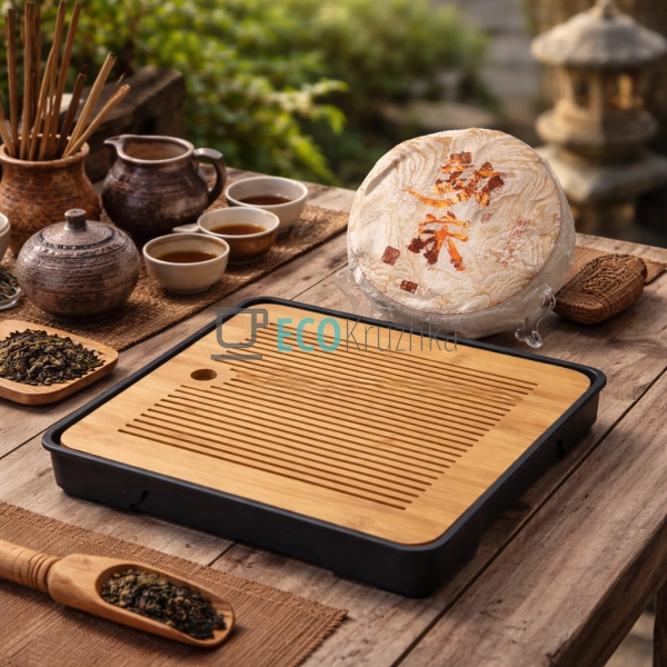 Чабань для чайної церемонії 27.5×27.5 см “Циньдао” (TT25 ...