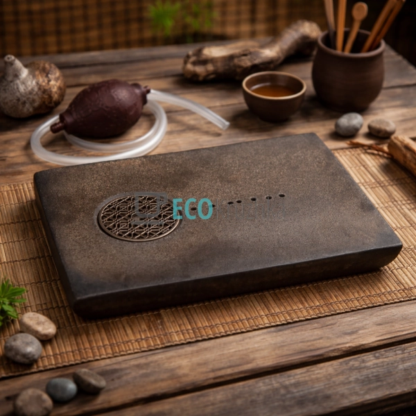 Глиняний чайний столик 27.5 х 18 х 3.5 см "Урумчі" (T051 ...