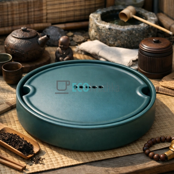 Глиняний чайний столик 21 х 5 см “Чангша” (T0519)