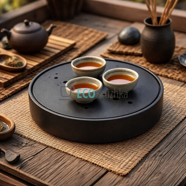 Керамічний чайний столик 22 х 6 см “Чай” (T0512) 