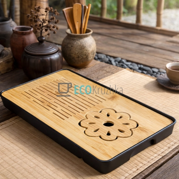 Чабань для чайної церемонії 31.5 х 19.2 х 3.5 см “Ченду” ...