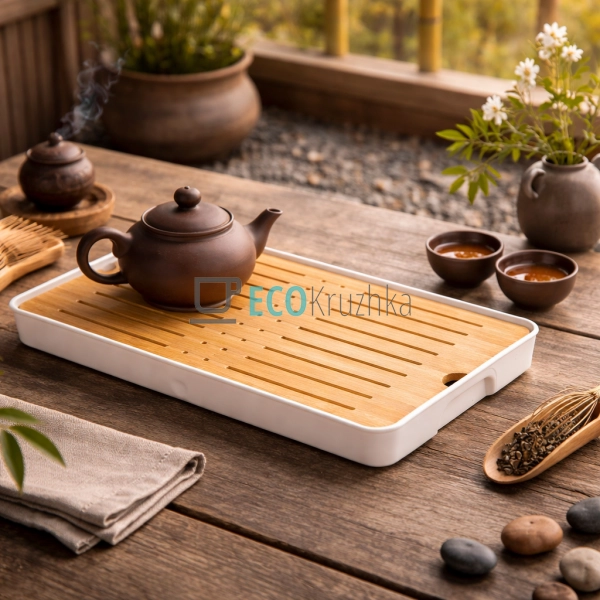 Чабань для чайної церемонії 31.5 х 19.2 х 3.5 см “Хуннан ...