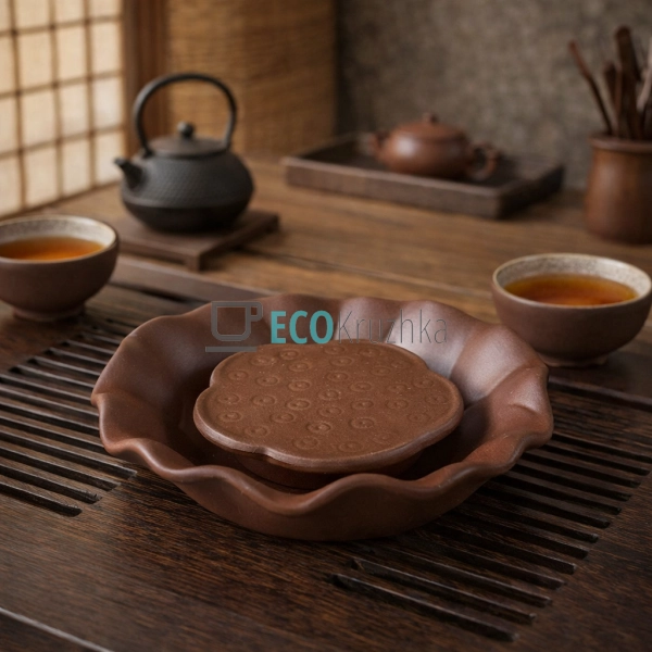 Чабань для чайної церемонії 200 мл “Лілія” 15 х 3.8 см ( ...