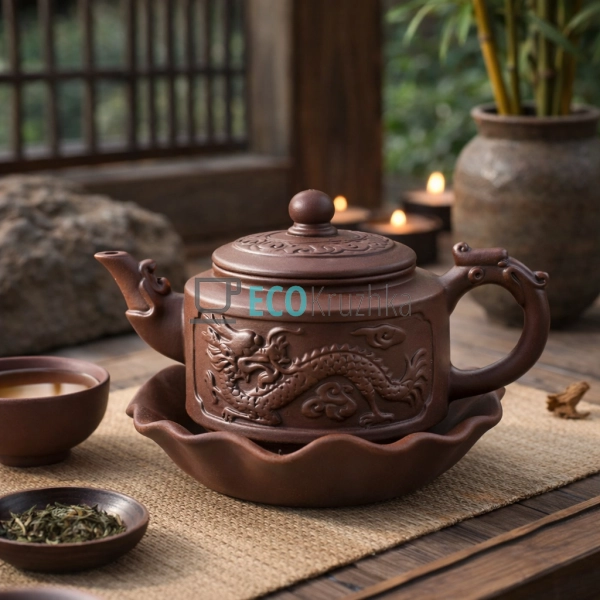 Чабань для чайної церемонії 200 мл “Лілія” 15 х 3.8 см ( ...