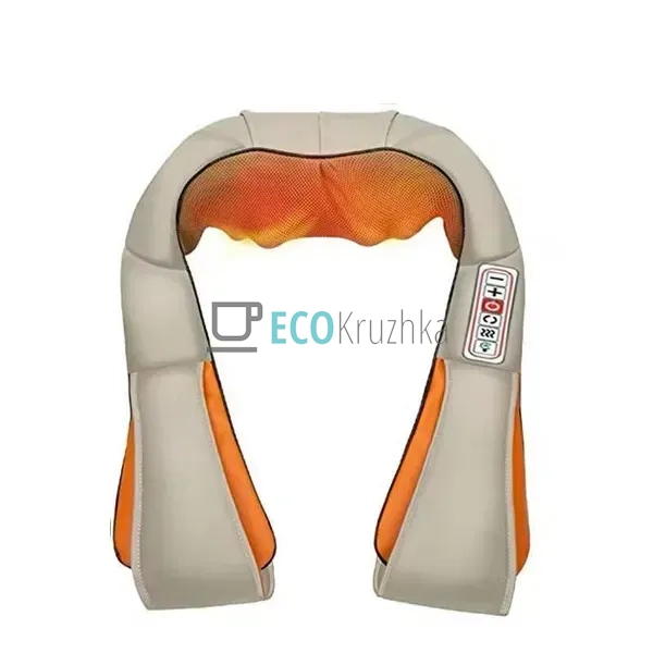 Роликовий масажер для шиї і спини з прогрівом (23266) Роликовий масажер для шиї і спини з прогрівом (23266)