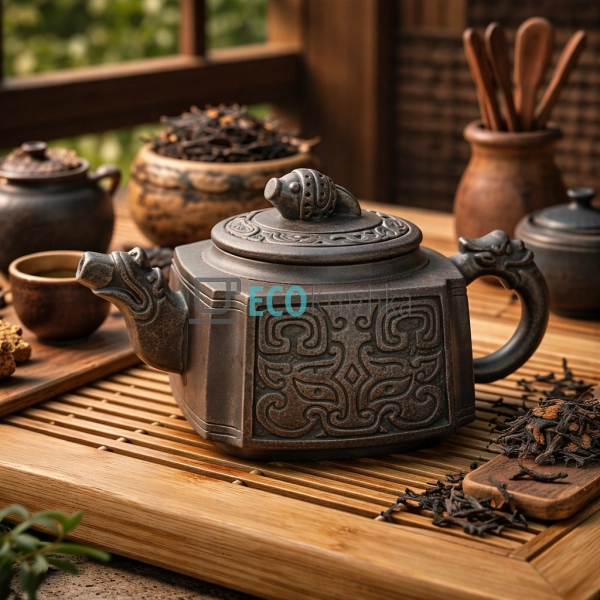 Глиняний чайник 400 мл “Тибет” (T2582)