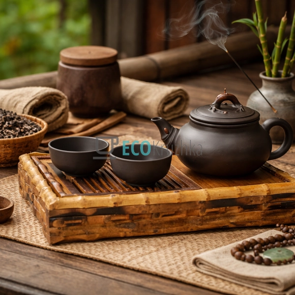 Глиняна піала для чаю 55 мл “Пті” темний (TC060-1)