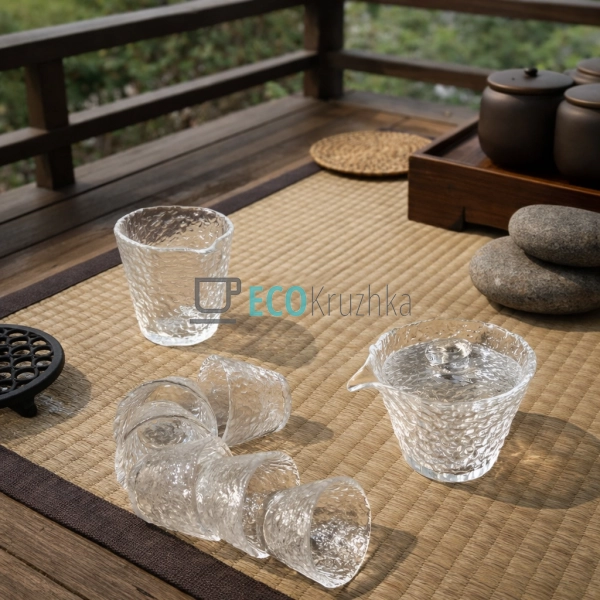 Набір для чайної церемонії “Ice Glass Set” 8 шт (TC002)