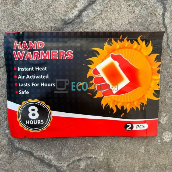 Грілка для рук хімічна, тепло до 8 годин (JU-6655)