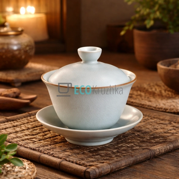 Гайвань порцелянова 170 мл “Піднебесна” блакитна (TC032- ...