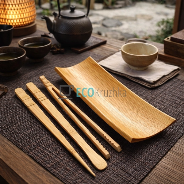 Бамбуковий набір для відбору чаю "Бамбук" (T2704)