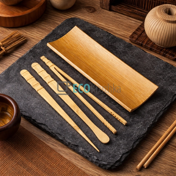 Бамбуковий набір для відбору чаю "Бамбук" (T2704)