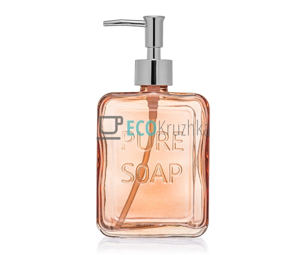 Дозатор для рідкого мила 560 мл Кругла Soap EK12930 Дозатор для рідкого мила 560 мл Кругла Soap EK12930