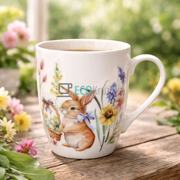Чашка порцелянова 340 мл Easter Melody (K234)