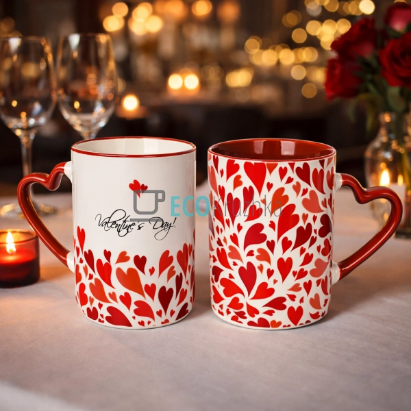 Набір чашок 2 шт Valentine 450 мл (577-580)