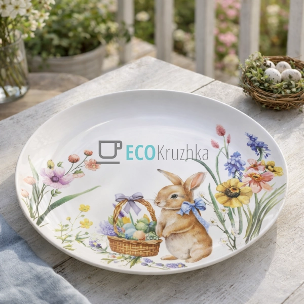 Тарілка порцелянова обідня 27 см Easter Melody (K229)