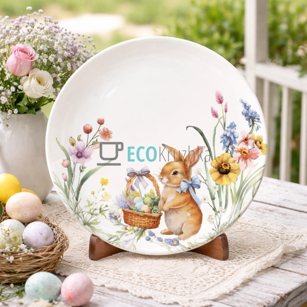 Тарілка порцелянова обідня 27 см Easter Melody (K229)