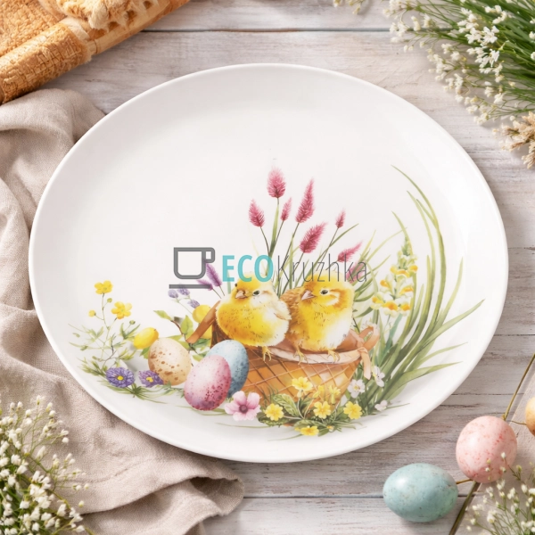 Тарілка порцелянова обідня 27 см Easter Melody (K230)