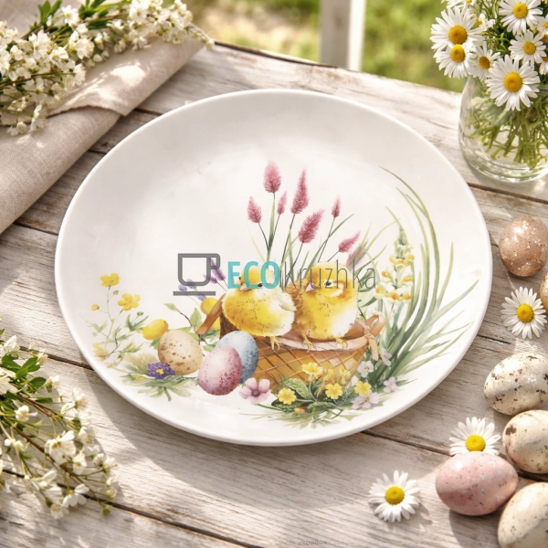 Тарілка порцелянова обідня 27 см Easter Melody (K230)