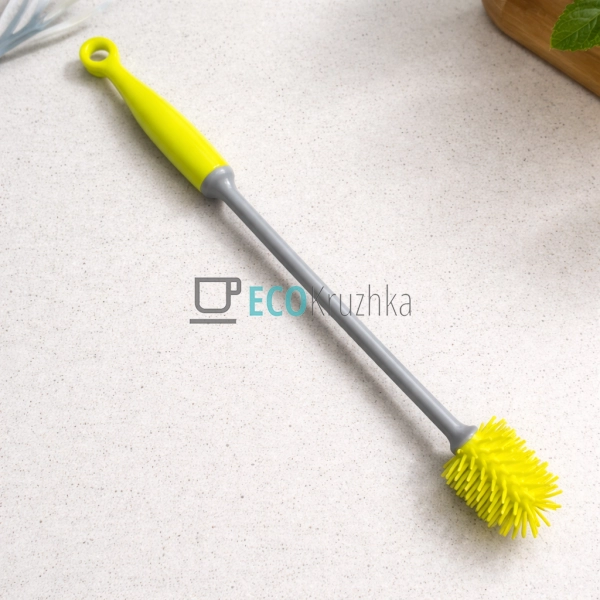 Йоржик для пляшок Maestro 300 мм Салатовий MR-1163