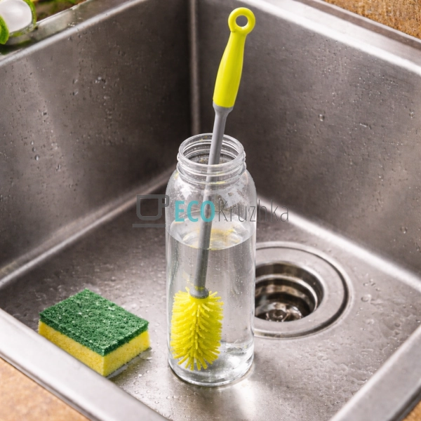 Йоржик для пляшок Maestro 300 мм Салатовий MR-1163