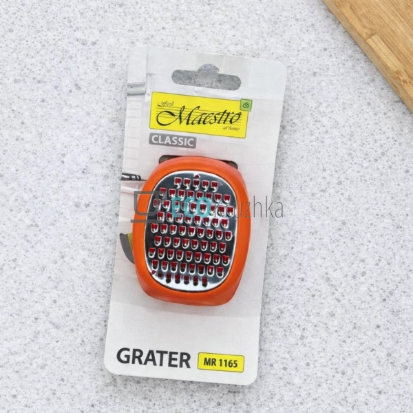 Тертка Maestro (7х5х5,5 см) Помаранчевий MR-1165