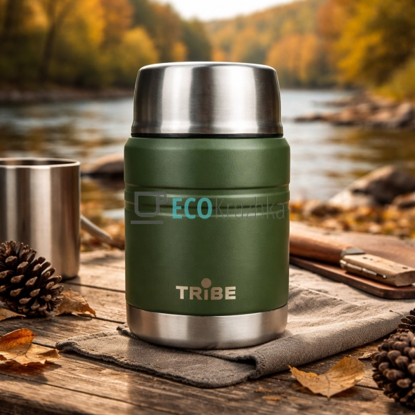 Термос харчовий Tribe Jar Food 450 мл з нержавіючої стал ...
