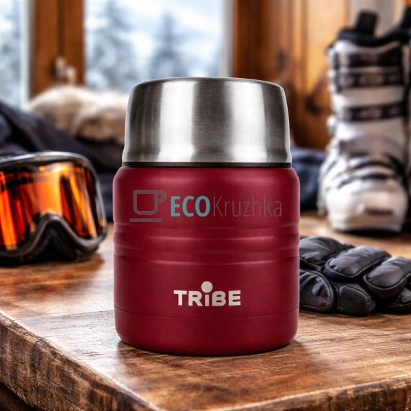 Термос харчовий Tribe Jar Food 350 мл з нержавіючої стал ...