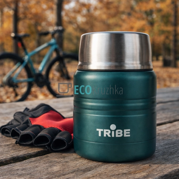 Термос харчовий Tribe Jar Food 350 мл з нержавіючої стал ...
