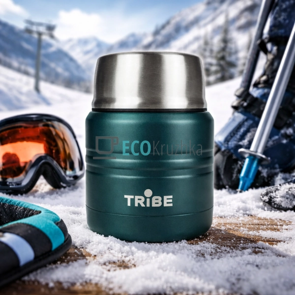 Термос харчовий Tribe Jar Food 350 мл з нержавіючої стал ...