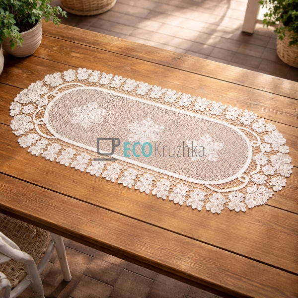 Мереживна доріжка на стіл Heritage Lace 38 х 88 см (445- ...