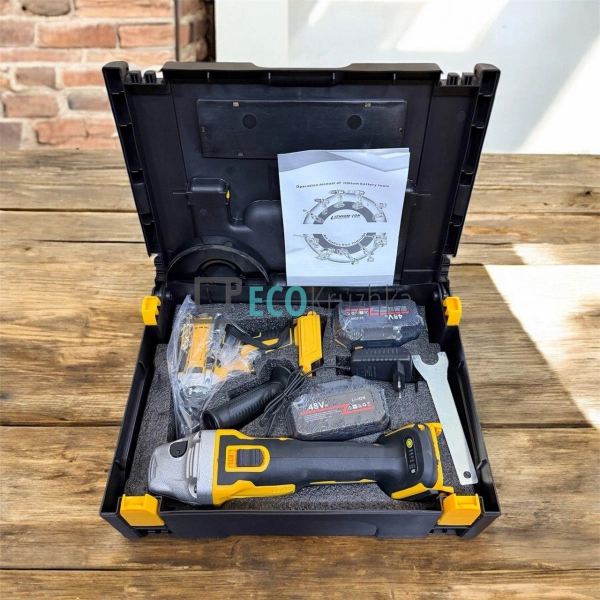 Набір 2в1: акумуляторний шурупокрут та болгарка 48В X332 ... Набір 2в1: акумуляторний шурупокрут та болгарка 48В X332 ...