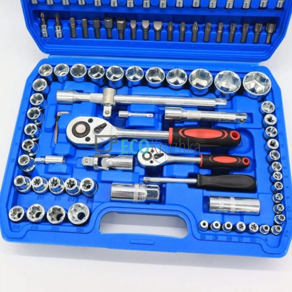 Універсальний набір інструментів 108 предметів (JU-1213) Універсальний набір інструментів 108 предметів (JU-1213)