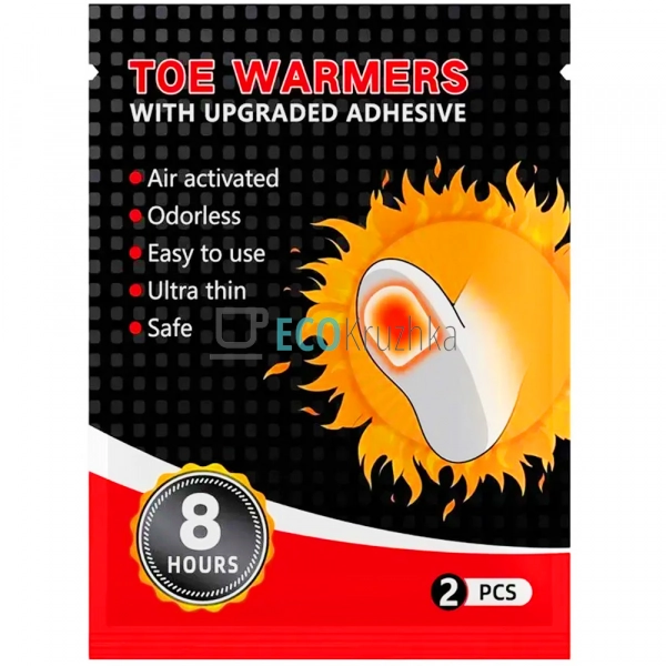 Грілки для ніг миттєвого нагріву до 8 годин тепла (2 шт) ... Грілки для ніг миттєвого нагріву до 8 годин тепла (2 шт) ...
