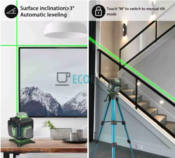 Акумуляторний лазерний нівелір професійний 3D-4D рівень ... Акумуляторний лазерний нівелір професійний 3D-4D рівень ...