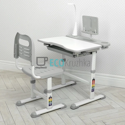 Комплект Cubby Vanda Grey Трансформери Парта + Стілець ( ...