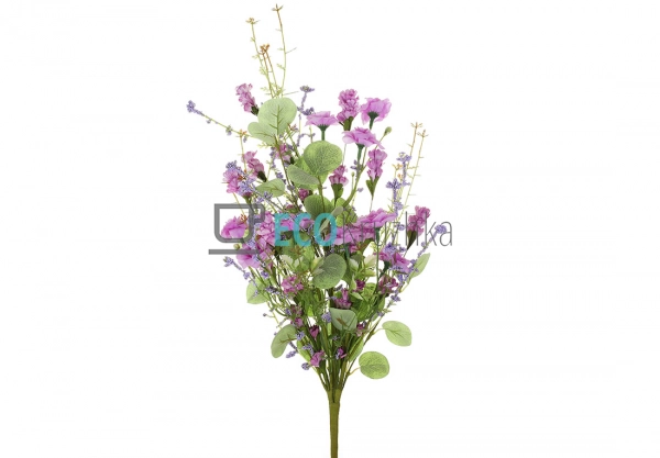 Великодня декоративна гілка з квітами бузкова 50 см для  ...