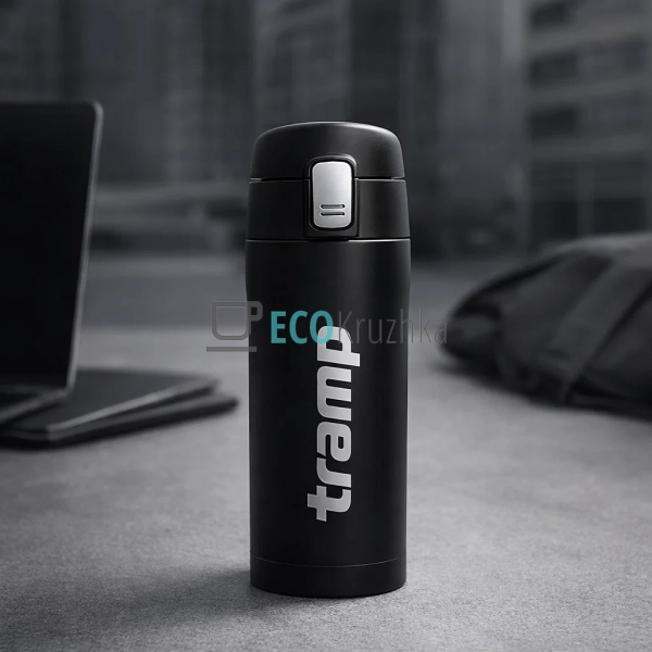 Термокружка Tramp 350 мл Чорна TRC-106Black