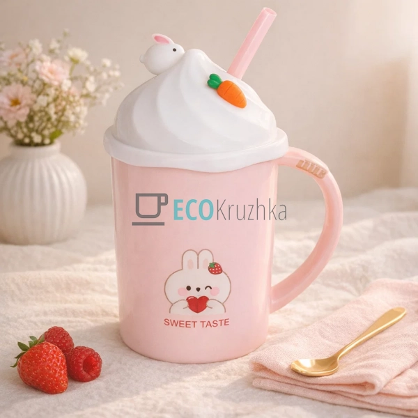 Заварник порцеляновий Sweet Taste 400 мл рожевий (927-22 ... Заварник порцеляновий Sweet Taste 400 мл рожевий (927-22 ...