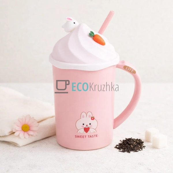 Заварник порцеляновий Sweet Taste 400 мл рожевий (927-22 ... Заварник порцеляновий Sweet Taste 400 мл рожевий (927-22 ...