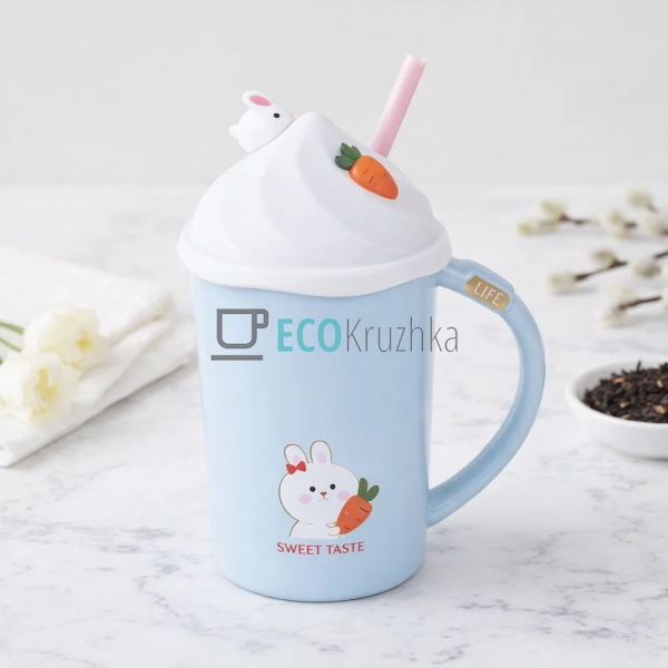 Заварник порцеляновий Sweet Taste 400 мл блакитний (927- ... Заварник порцеляновий Sweet Taste 400 мл блакитний (927- ...