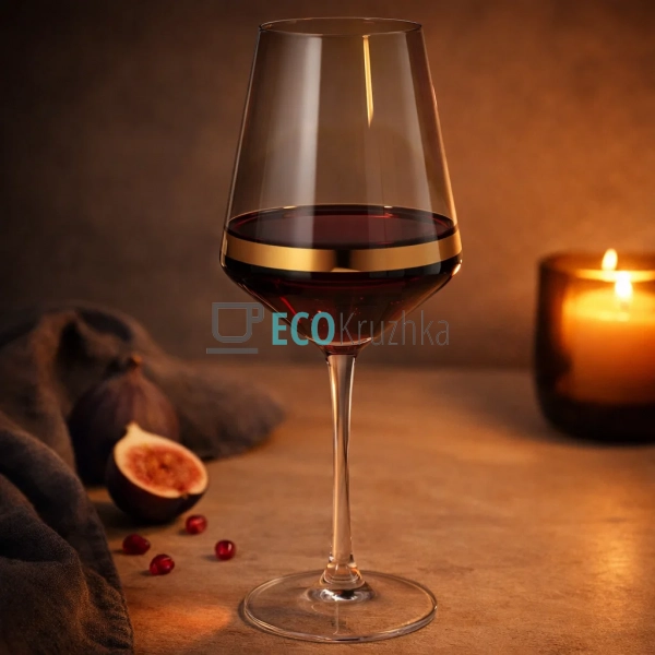 Набір келихів для червоного вина Etoile 550 мл димчастий ...