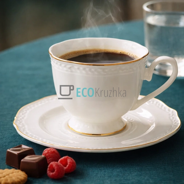 Кавовий набір Classic Symphony 6 чашок 110 мл і 6 блюдец ... Кавовий набір Classic Symphony 6 чашок 110 мл і 6 блюдец ...