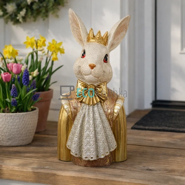 Декоративна статуетка Кролик-бюст із золотою поталлю 24. ... Декоративна статуетка Кролик-бюст із золотою поталлю 24. ...